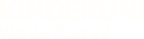 Wortmarken "KINDERUNI Weil der Stadt e.V." Logo in Warmweiß